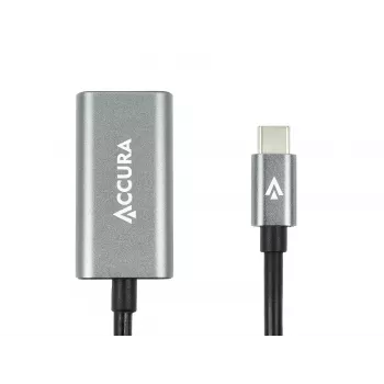 Accura USB-C - HDMI 4K 60Hz adapterkábel M/F 0,23m