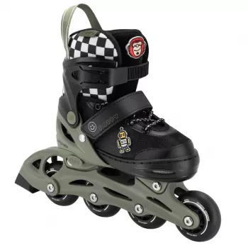 SPOKEY POPPY gyerek inline korcsolya 31-34 zöld/fekete