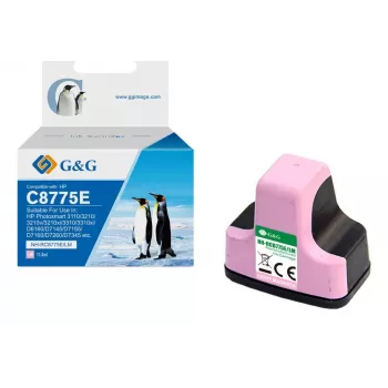G&G Ninestar kompatibilis HP 363 XL nagy kapacitású világosbíbor tintapatron (C8775EE)