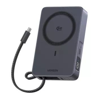 UGREEN PB773 10000 mAh 30W power bank szürke