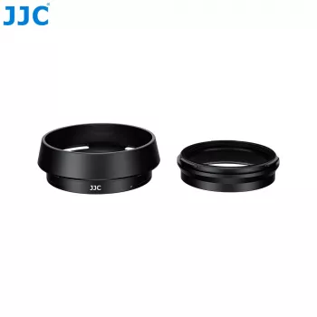 JJC LH-JXHALF napellenző 37 mm szűrőadaptergyűrűvel Fujifilm X Half-hez, fekete