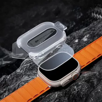 Tech-Protect Easy Set+ kijelzővédő Apple Watch Ultra 1/2/3 (49 mm), 2 darabos csomag