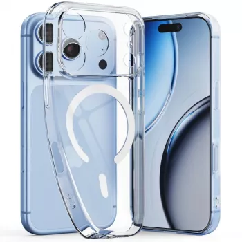 Tech-Protect Flexair MagSafe tok iPhone 17 Pro Max / 18 Pro Max-hez, átlátszó