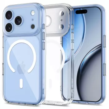 Tech-Protect MagPeak MagSafe átlátszó tok iPhone 17 Pro Max / 18 Pro Max-hez