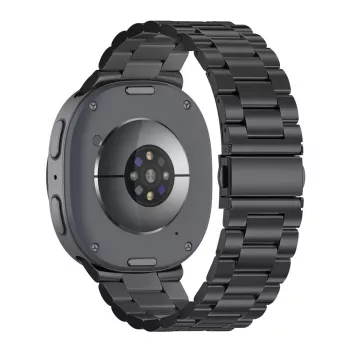 TECH-PROTECT nemesacél szíj Samsung Galaxy Watch 8 / 9 / Classic (40 / 44 / 46 mm) fekete