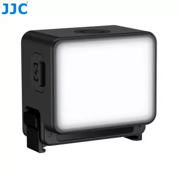 JJC LED-Nano LED videólámpa DJI Osmo Action 6 / Osmo Nano, 6500K, 500mAh, USB-C, IPX5