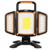 NEO TOOLS 99-125 újratölthető COB LED munkalámpa 2000lm, 20W, 6500K hidegfehér, 4400mAh Li-Ion, USB-C, mágneses talp, IP44