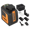 NEO TOOLS 75-144 Green Beam 5 vonalas lézeres szintező 20 m, mágneses rögzítéssel és táskával