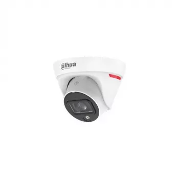 Dahua IPC-HDW1439T1-A-LED-0280B-PRO 4MP Full-Colour Warm LED turret hálózati kamera beépített mikrofonnal, 2,8mm fix gyújtótávolság, IP67, PoE