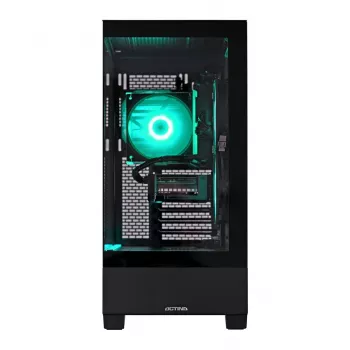 ACN Actina View 7500F gamer PC - AMD Ryzen 5 7500F, 16GB DDR5, 500GB NVMe SSD, Radeon RX 7600 XT 16GB, 650W tápegység, operációs rendszer nélkül