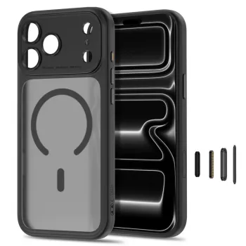 TECH-PROTECT MagPeak MagSafe tok iPhone 17 Pro Max / 18 Pro Max matt fekete