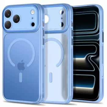 TECH-PROTECT MagPrime MagSafe tok iPhone 17 Pro / 18 Pro készülékhez, matt világoskék