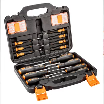 NEO TOOLS csavarhúzó- és bitkészlet, 30 részes