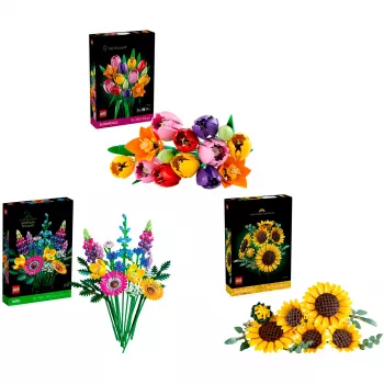 LEGO Botanicals nyári virágcsokor csomag – 756 részes botanikus építőkészlet felnőtteknek