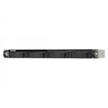 QNAP TS-432XeU-4G 4 rekeszes rack NAS, AnnapurnaLabs AL314 négymagos 1,7 GHz, 4 GB DDR4, 1x 10GbE SFP+, 2x 2,5GbE RJ-45, 1U