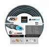 CELLFAST HOBBY ATS 1 kerti tömlő 10 m – 1/2 inch 3 rétegű anti-twist PVC, szakadási nyomás 20 bar, UV- és algamentes, zöld/sárga