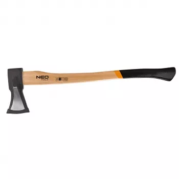 NEO TOOLS TOP-27-019 fejsze üvegszálas nyéllel, 600 g szénacél fej, 380 mm, csúszásmentes markolat, pengévédő, TÜV GS tanúsítva