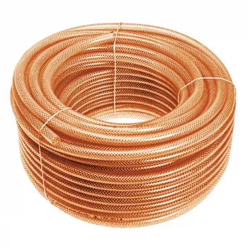 NEO TOOLS megerősített nyomótömlő 10 x 15 mm, 50 m | PVC poliészter fonattal, 15 bar