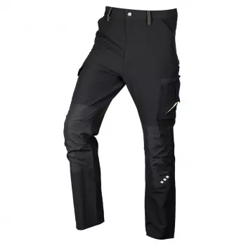 NEO TOOLS 81-295-1-XS Mix&Match 4-way stretch munkamellény, fekete-zöld, XS
