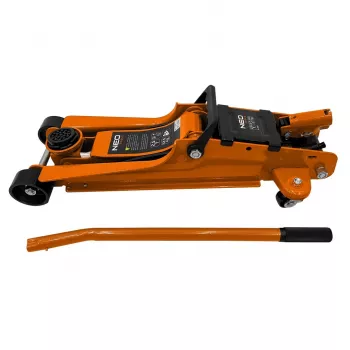 NEO TOOLS 11-733 hidraulikus emelő 2,5 t alacsony profil dupla dugattyú gyorsemelés