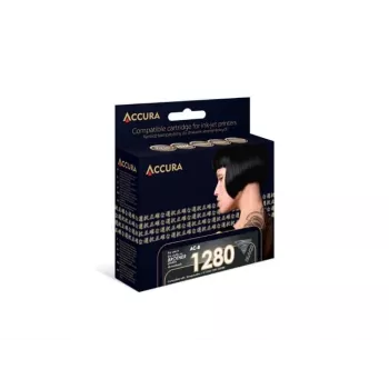ACCURA tinta Brother LC1280/1240/1220XLBK helyettesítő fekete