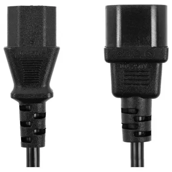 Accura C13-C14 VDE tápkábel 3,0 m fekete