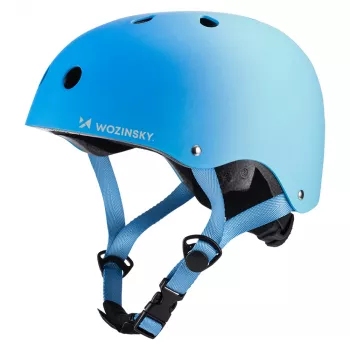 Wozinsky BMX/roller sisak 48-52 cm - kék színátmenet
