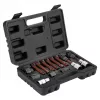 NEO TOOLS lehúzó készlet generátor szabadonfutó szíjtárcsáihoz, 13 részes, króm-vanádium acél, 1/2 inch hajtás, spline-/Torx-/imbuszbetétek