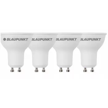 Blaupunkt LED izzó GU10 5W, 500 lm, 2700 K, 4 darab (BLAUPUNKT-GU10-5W-WW-4)