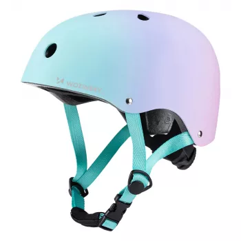 Wozinsky BMX-/roller sisak 48-52 cm - rózsaszín színátmenet
