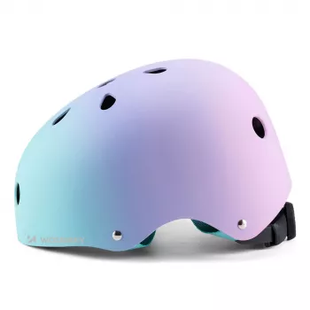 Wozinsky BMX-/roller sisak 48-52 cm - rózsaszín színátmenet
