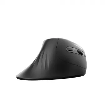 WOZINSKY WWM-1076 ergonomikus függőleges vezeték nélküli egér, 3600 DPI, fekete