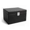 Wozinsky WPB-R16 RFID-jelblokkoló kulcsdoboz rekeszekkel 16x12x9 cm - fekete