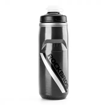 ROCKBROS Thermal Bike Bottle 620 ml BPA-Free Gradient Black