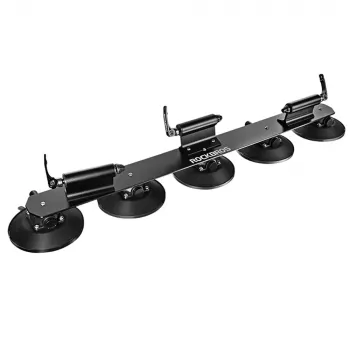 ROCKBROS XP1003 tapadókorongos tetőcsomagtartó kerékpártartó 3 kerékpárhoz - fekete