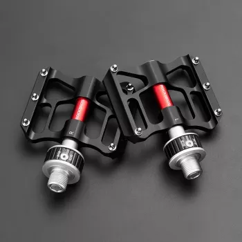 ROCKBROS K3462F-BK gyorsrögzítéses platformpedál gyorszáras rögzítéssel - fekete