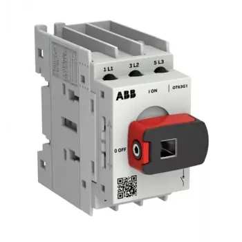 ABB OT Plus OT63G1-3MS 63 A, 3 pólusú terheléskapcsoló fogantyúval