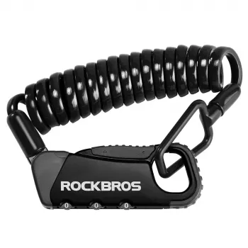 ROCKBROS RBK6N kombinációs kerékpárzár, zöld