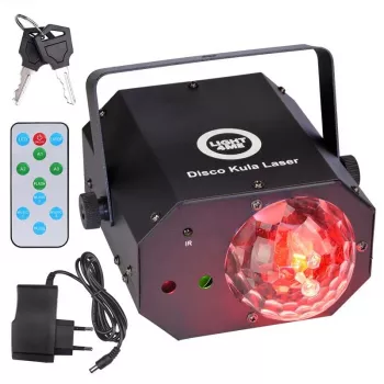 LIGHT4ME DISCO SPHERE LASER multi-effekt LED fényeffekt