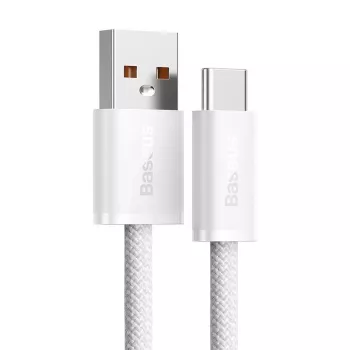 Baseus Dynamic Series USB-A - USB-C kábel 100W 2m fehér