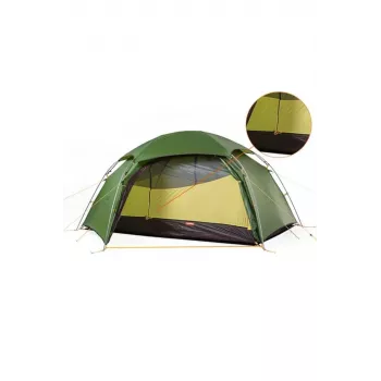 Naturehike Cloud Peak 2 20D T-Zip sátor NH17K240-Y zöld