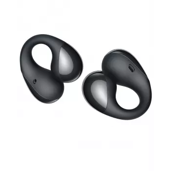 Soundpeats PearlClip Pro True Wireless nyitott fülű klipszes fejhallgató AI ENC-vel, Bluetooth 5.3, 32h akkumulátor, IPX4, fekete