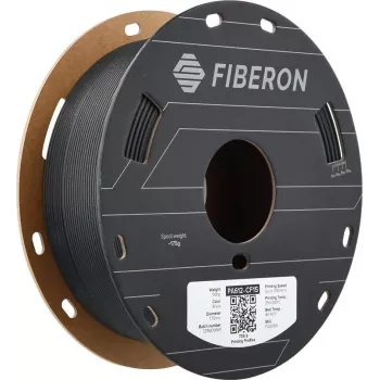 Polymaker Fiberon PA612-CF15 3D nyomtató filament, 1,75 mm, 0,5 kg, fekete
