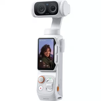 Insta360 Luna Ultra Standard Bundle zsebgimbal kamera, Stellar White (LUNA02)