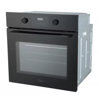 Midea MBO65M80M1-BK beépíthető elektromos sütő, 70L, érintőképernyő, fekete