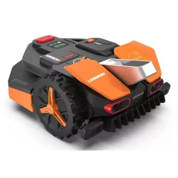 Worx Landroid WR202E robotfűnyíró intelligens navigációval, 250 m², Cut-to-Edge, 20-50 mm, Wi-Fi és Bluetooth, esőérzékelő, 20V PowerShare