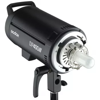 Godox DP400III 400Ws stúdióvaku 150W beállítófénnyel, Bowens-mount, 2.4G X rendszer