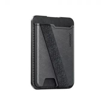 JOYROOM JR-ZS432 mágneses pénztárca MagSafe-hez - fekete