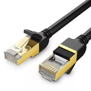 UGREEN NW107 Cat.7 S/FTP Ethernet kábel, RJ45, 2m, fekete