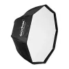 Godox SB-UBW95 95cm nyolcszögletű esernyős softbox Bowens csatlakozóval, ezüst belsővel, diffúzorokkal és hordtáskával